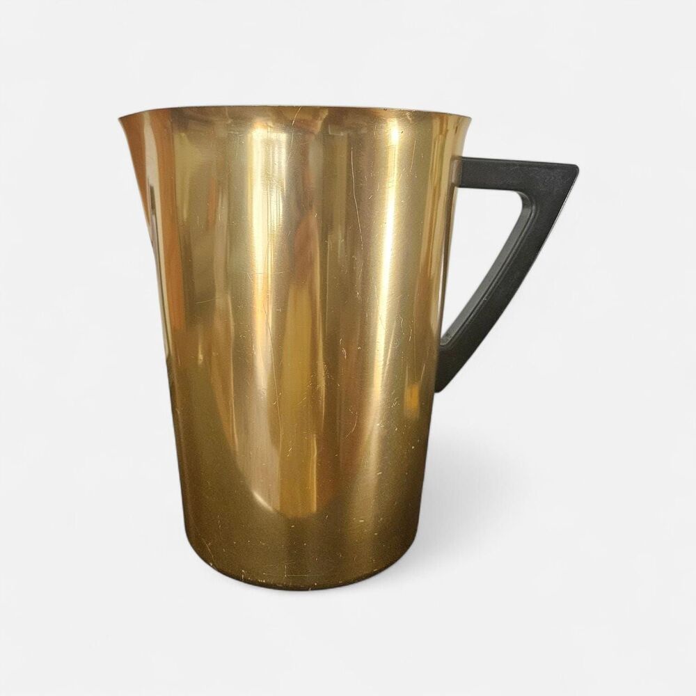 Vintage MCM Bascal Anodized Aluminum Pitcher 8 inches